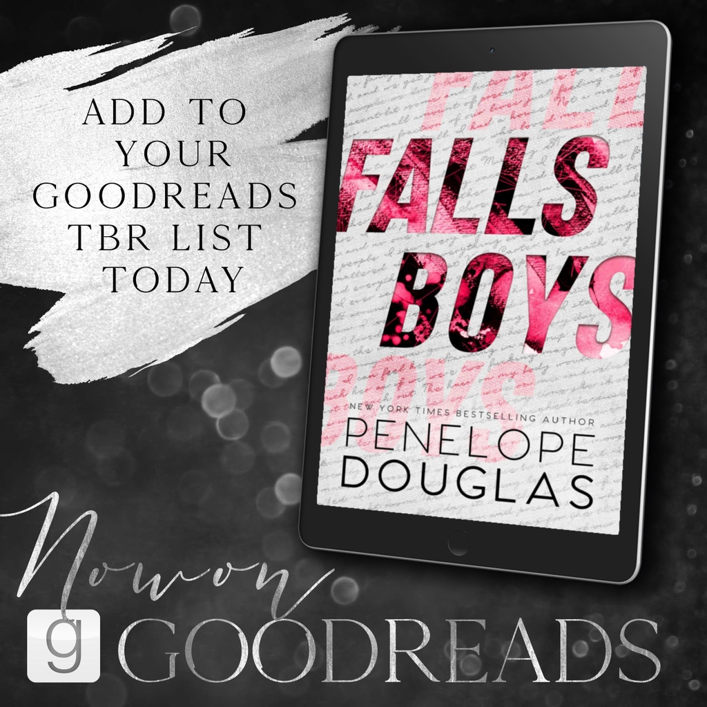 TheNextStepPR's tweet photo. ★ ₣₳ⱠⱠ₴ ฿ØɎ₴ ł₴ ₵Ø₥ł₦₲ ₴ØØ₦! ★
#FallsBoys by @PenDouglas
#PenelopeDouglas #HellbentSeries
#NewAdultRomance #TheNextStepPR
#Preorder https://t.co/8Mh6zaanRP
#Goodreads https://t.co/mOXRuUF57q
Hosted by @TheNextStepPR https://t.co/Sz2EQRuAOm