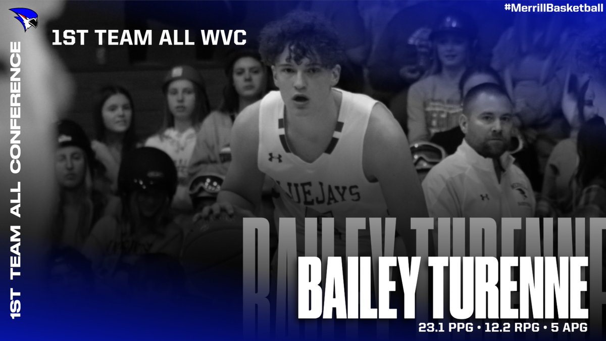 Congrats to <a href="/_baileyturenne/">bailey</a> for being named unanimous 1st Team All WVC! #MerillBasketball #Family <a href="/Merrill_AD/">Merrill Activities</a> <a href="/WeAreMAPSchools/">MerrillAreaPublicSch</a> <a href="/MerrillBluejays/">Merrill High School</a> <a href="/WJMT730/">Blue Jay 96.3 FM/730 AM</a> <a href="/Matt_Infield/">Matt Infield</a>