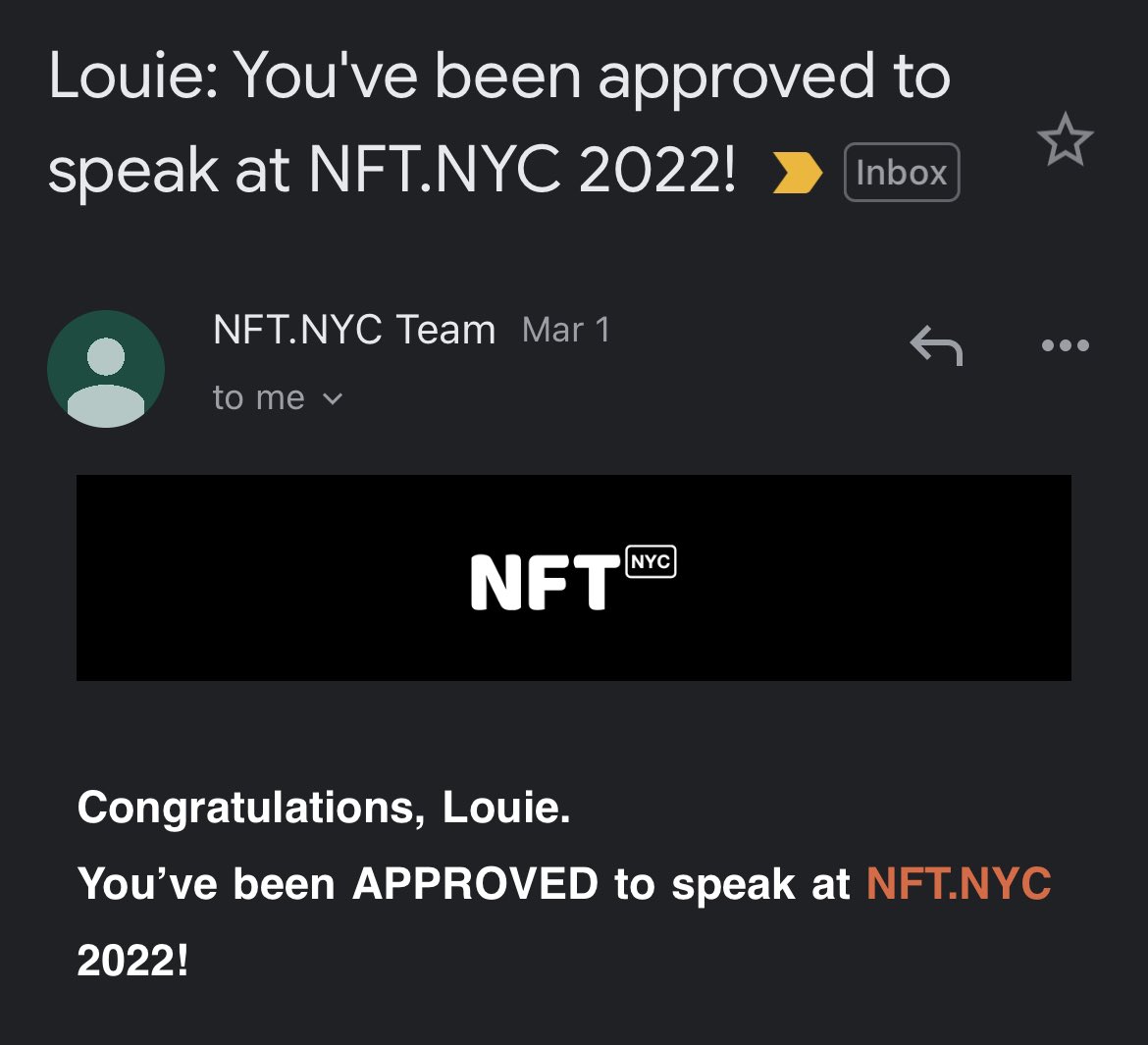 IT'S LOUIE BABY! tweet media