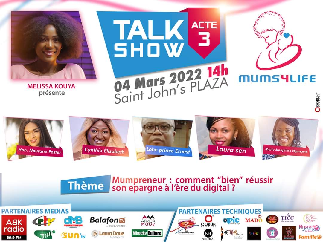 RollyneSonia's tweet photo. Rendez-vous ce Vendredi 04 Mars 

On va parler, parler et encore parler de l'épargne. On vous attend.
#Mumforlife 
#Mumpreneur
#MumTalkShow https://t.co/SW5vvbQptm