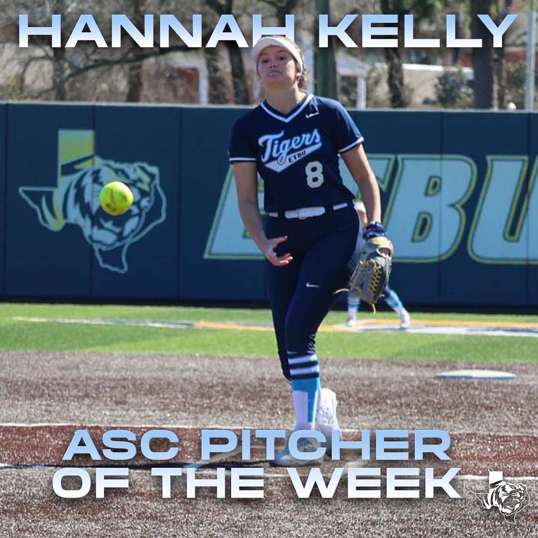 Congratulations to <a href="/delanieloya/">del🍄</a> and <a href="/HannahK74629491/">Hannah Kelley</a> on being named ASC hitter and pitcher of the week! 🐯🥎
#TigerSoftball #TigersUnite