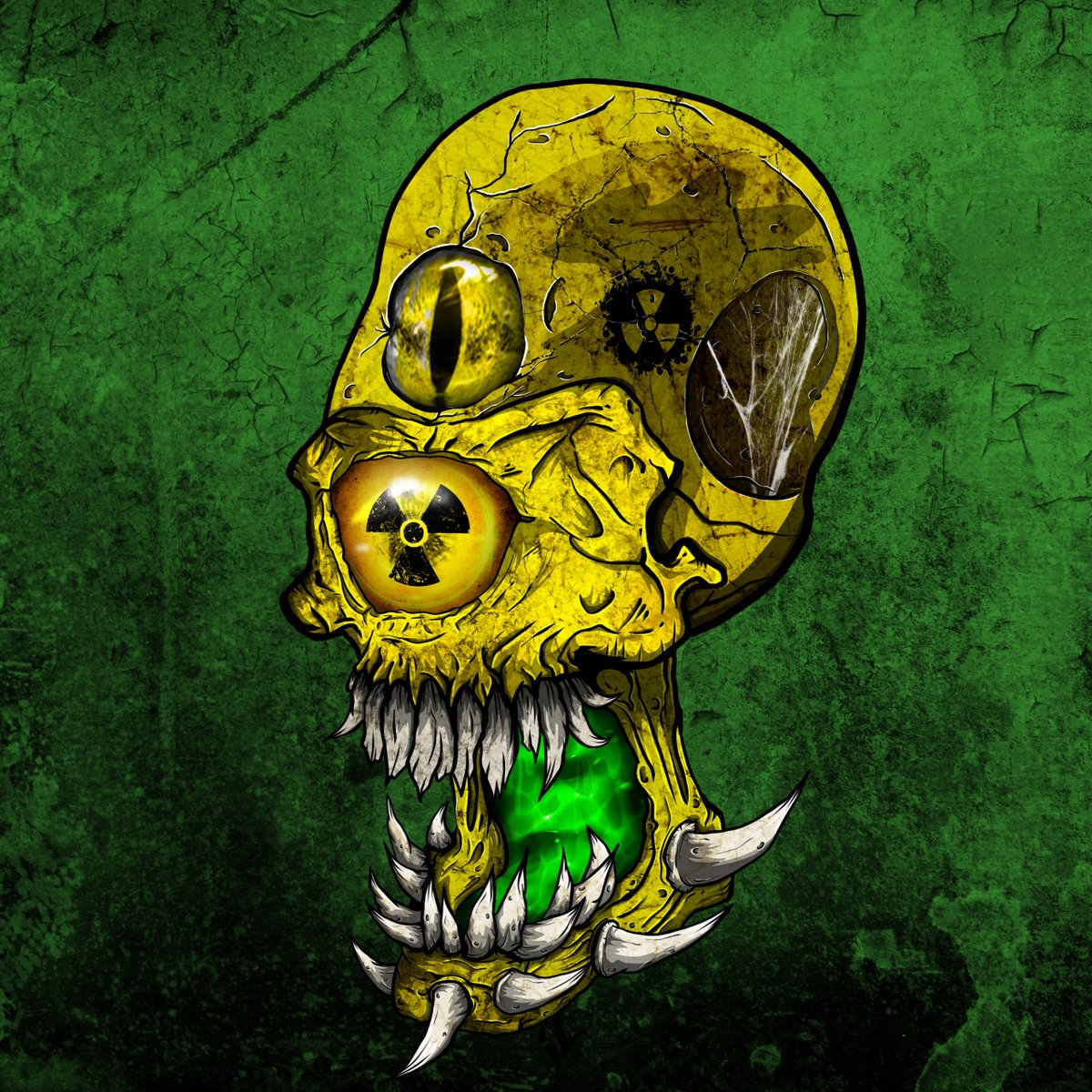 Sneak Peek As Promised: Radioactive Beast🦠

Giving away 1 NFT + 5 whitelist spots on this tweet👇

- Follow @NukesNFT 
- Like &amp; RT  
- Tag 3 Friends

Winners will be announced in 48 hours⌛
#NFTGiveaway #NFTCommunity #nftworlds #WRLD