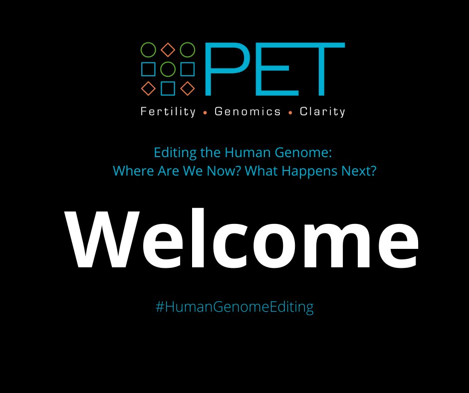 PET_BioNews's tweet photo. Get ready! This evening's live online PET event in partnership with @Cam_Repro 'Editing the Human Genome: Where Are We Now? What Happens Next?'
We will be live tweeting throughout tonight's presentations and Q&amp;A. #HumanGenomeEditing https://t.co/iXzt6hHz2O