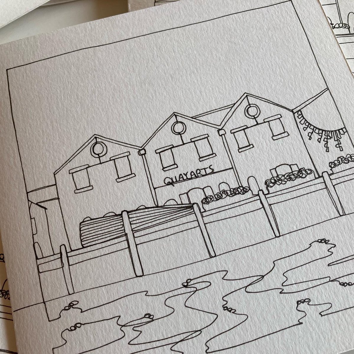 ShaunCuff's tweet photo. A set of individually hand drawn #ConstantDoodler cards of @quayarts, commissioned by the @TEDxLukelyBrook team for each of the guest speakers. 

#TEDx #TEDxTalks #IsleOfWight #TEDxLukelyBrook https://t.co/Mk78pkW7dm