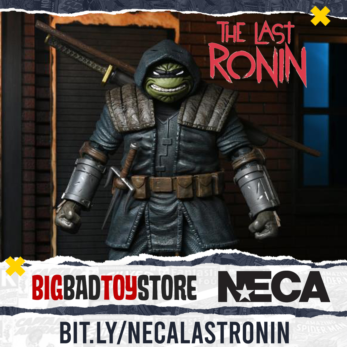 toysetravels's tweet photo. A NECA mandou bem demais nesta figura do Último Ronin.
Garanta já a sua, pré-venda na BigBadToyStore - https://t.co/PyyHboCakw
#oultimoronin #tmnt #neca https://t.co/yS8UQ0x91h