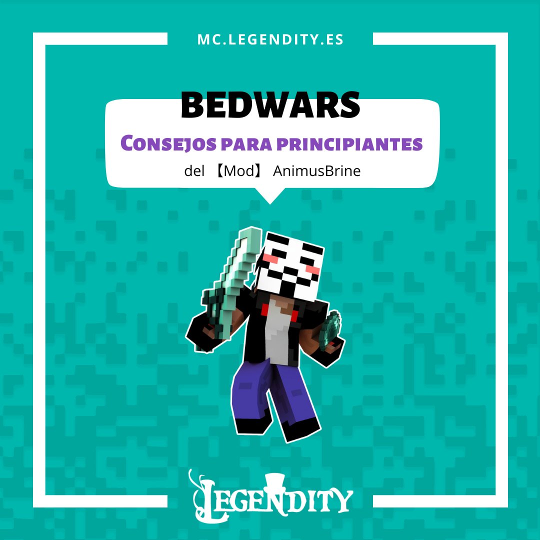 LegendityES's tweet image. El día de hoy te traemos algunos consejos por parte de AnimusBrine para mejorar en una de nuestras modalidades como lo es BedWars 😎👌

¡Esperamos que te sirvan de mucho!🤑