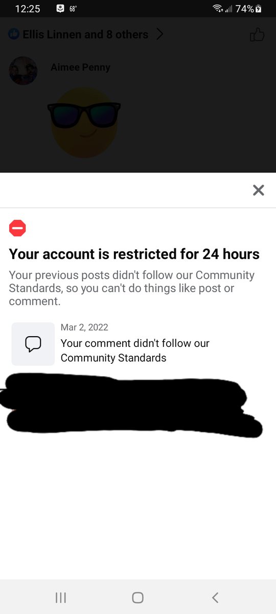 ChiChiModelPro's tweet image. Seriously Facebook? #WeArentFree #FreedomOfSpeech #FU First off what I said wasn't even bad, it was more in the form of backing my friend up. Not literally. 🙄