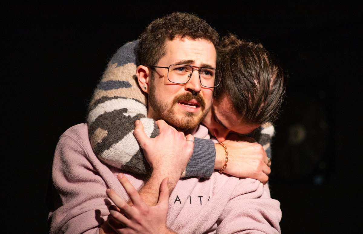 #KHT50 Throwback 

We ended the birthday party with a double bill of Russell’s ‘Elegies for Angels, Punks and Raging Queens’. With over 30 actors, it was the largest cast of the week.