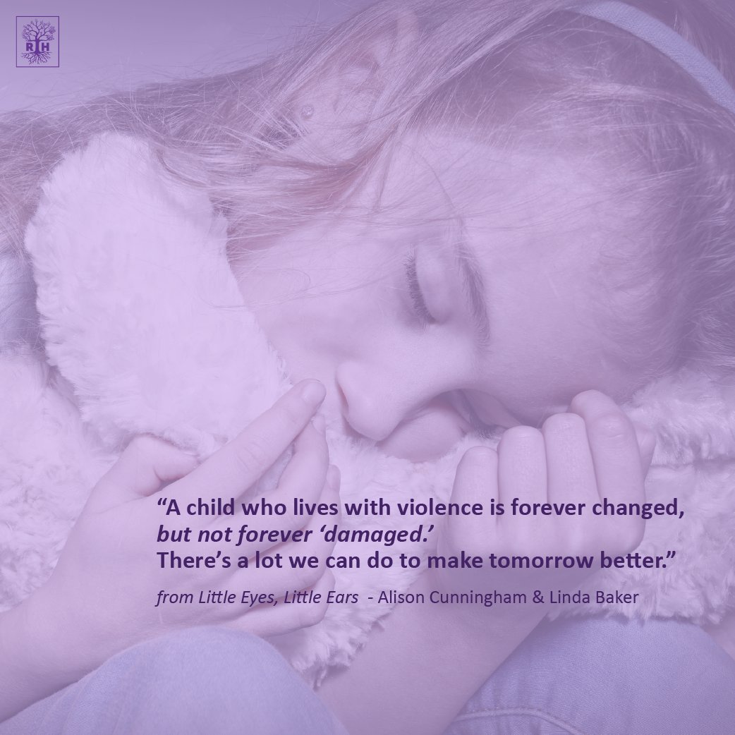 DYK nearly half the total residents who call RHS home each year are children? Witnessing/experiencing domestic abuse can significantly impact their development/ability to cope. We have many supports for their healing as well.
Learn more at rowanhouse.ca/childrens-prog…