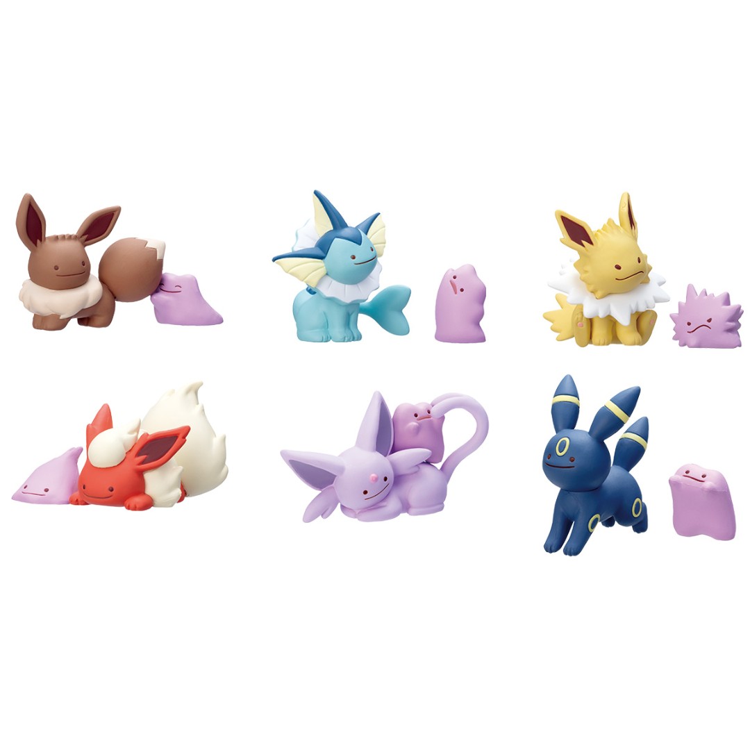 Ditto transform eevee evolution style figure will be release soon