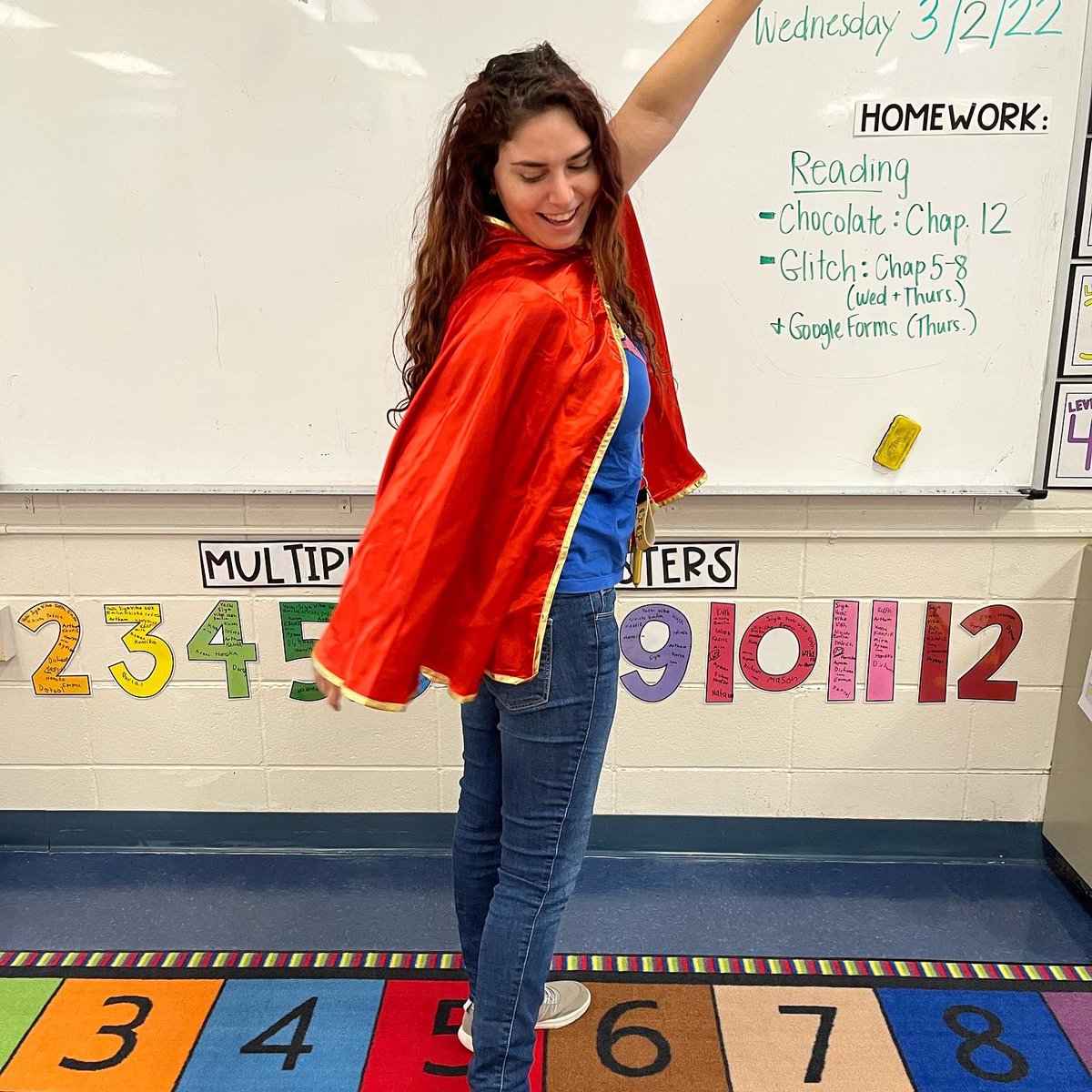 MsArbital's tweet photo. Reading gives us super powers! @ActuallyNPH #ReadAcrossAmericaWeek #MagicMisfits #TeacherLife https://t.co/rs1uB5ZEEj