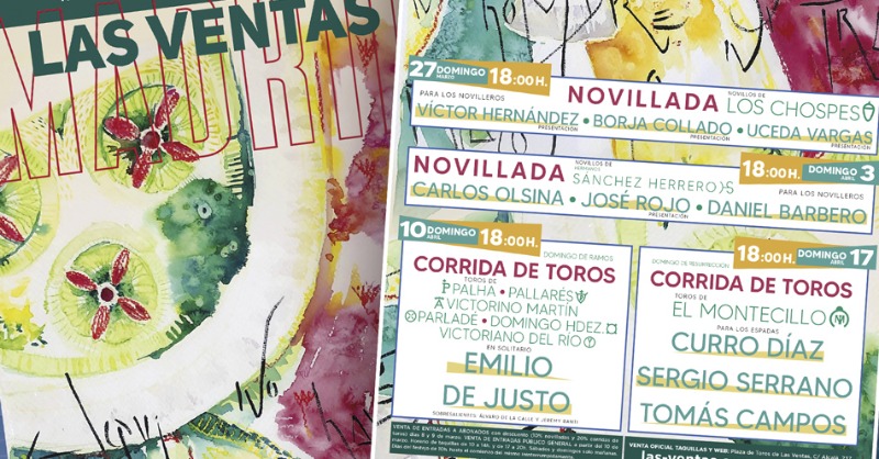 LasVentas's tweet photo. 🤘¡Ya están aquí! Definidos al completo los carteles de los festejos que abren la 𝗧𝗲𝗺𝗽𝗼𝗿𝗮𝗱𝗮 𝟮𝟬𝟮𝟮. 

✍️ Novilladas del 27 de marzo y 3 de abril y las corridas de toros del Domingo de Ramos y Domingo de Resurrección.