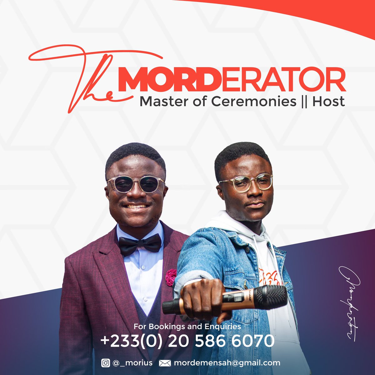 realtakeaway_'s tweet photo. My guyyyy💯. Link him for all your events. Any accent you want he got you @im_morius we liiiiivveee!! #morderator https://t.co/VuexjbcuYE