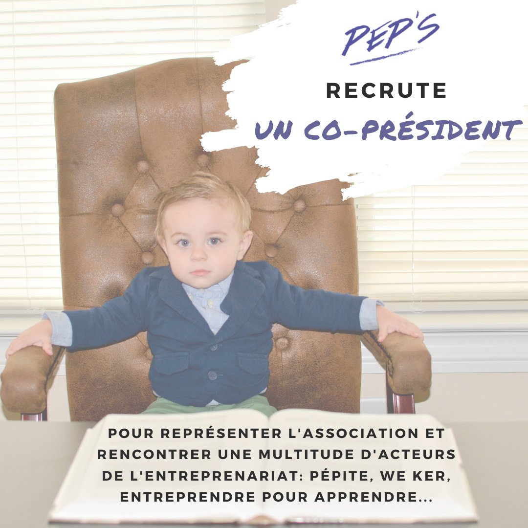 PepsAsso's tweet photo. Motivé pour aider des jeunes à mettre en place leur projet d'asso ou d'entreprise ? 🚀

Rejoins la team PEP'S, l'asso des jeunes entrepreneurs Bretilliens ! On est à la recherche de plein de monde pour mettre en place tous nos projets: communicants, co-président, trésorier... 🔥 https://t.co/fRHaqLfMUl
