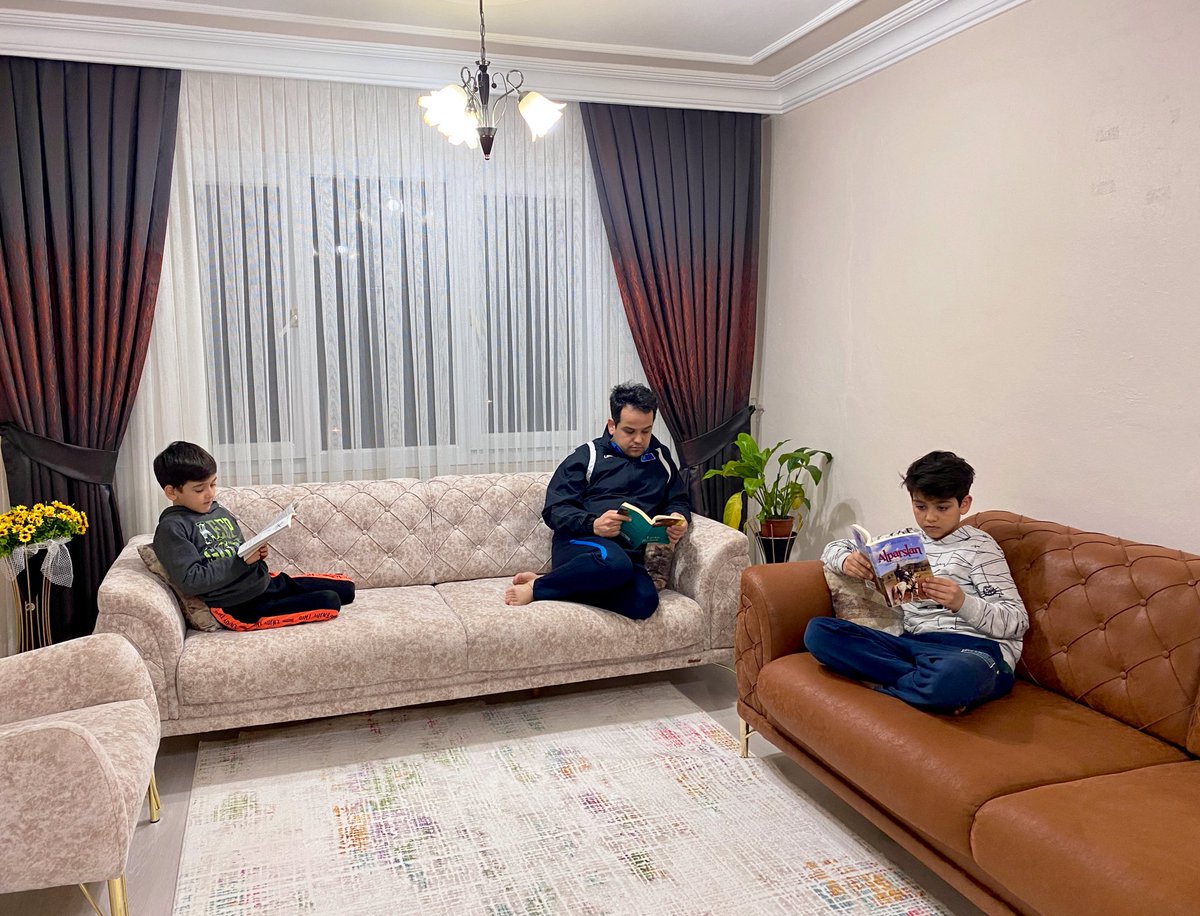 Küçük oğlum Emirhan’ın Ailece Kitap Okuma Etkinliğini yerine getirdik ve inşallah devam ediyoruz.
#osmaniyeokuyor