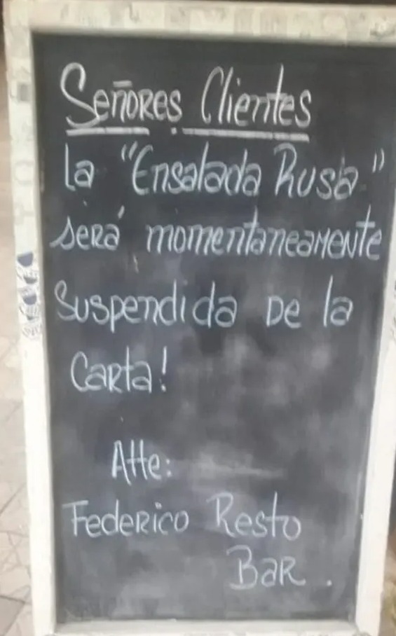 Okay, me convencieron, aportaré mi granito de arena. Por esta semana, solo por esta semana, dejo de jugar a la ruleta rusa con mis ex compañeros del secundario.