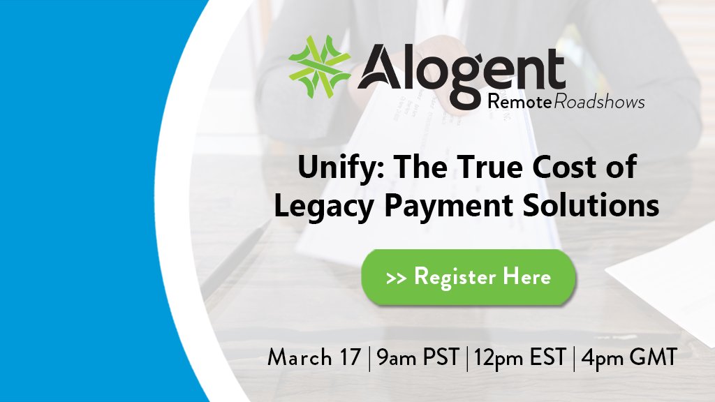 alogentcorp's tweet photo. What’s the true cost of legacy #paymentsolutions on your #bank or #creditunion? Are you meeting expectations &amp; goals? As #checkprocessing solutions age, challenges often grow in productivity &amp; cost. Learn more about an infrastructure &amp; software refresh >> https://t.co/Q4R2McXiaV https://t.co/YcWFVGLtQ0