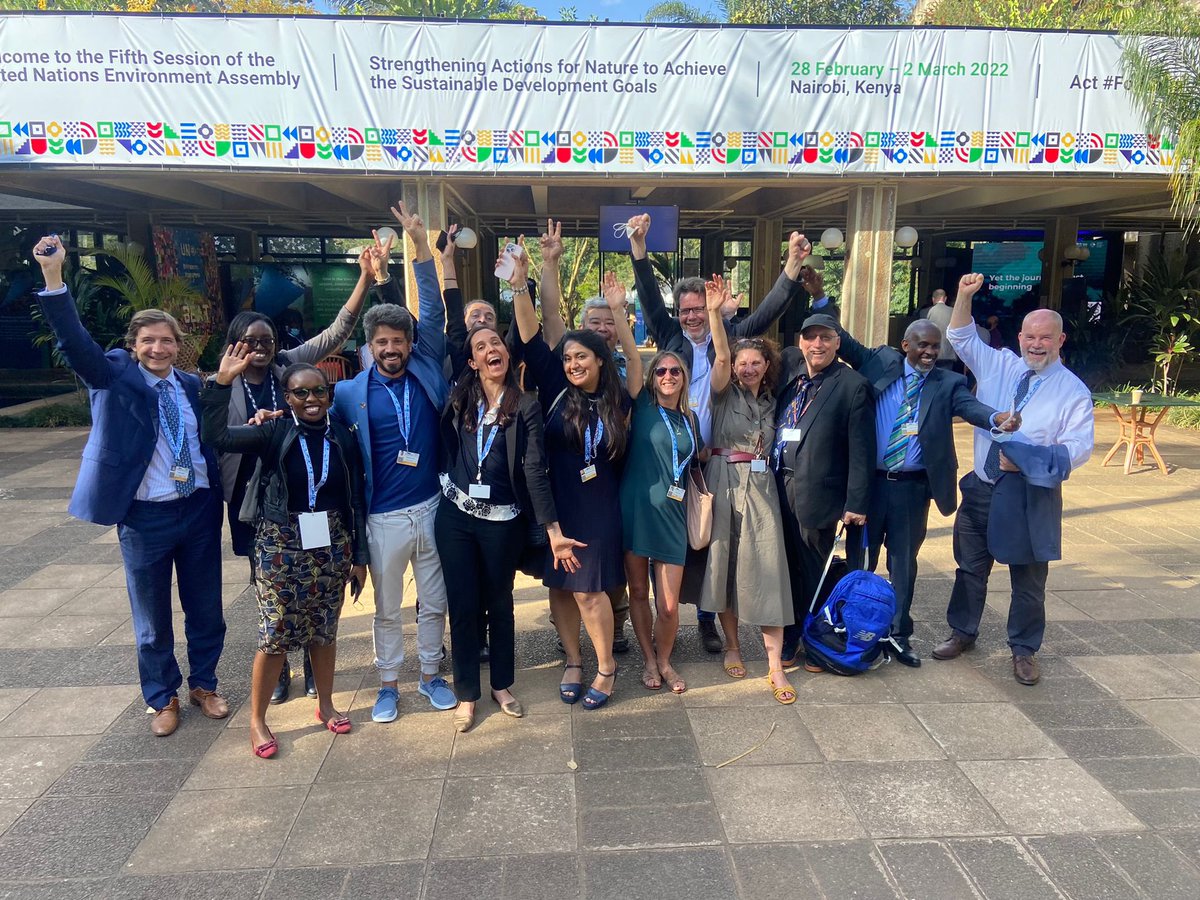 For the first time in its history the #UnitedNations adopts a resolution with the words ‘#AnimalWelfare’ in the title. This is a hugely significant step, and <a href="/RSPCA_official/">RSPCA (England & Wales)</a> is proud to be part of a big NGO team that worked with sponsoring countries led by 🇬🇭 to make it happen!
