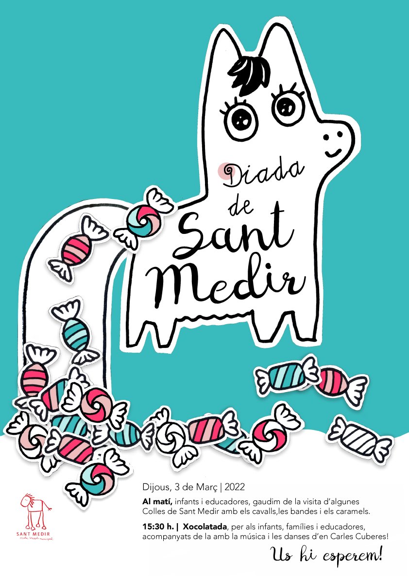EBMSantMedir's tweet photo. Ja la tenim aquí, sempre és un dia molt especial a l'escola, ple d'il·lusió i emoció, celebrem la festa del barri i la festa de l'escola. https://t.co/bw41uqPSNT