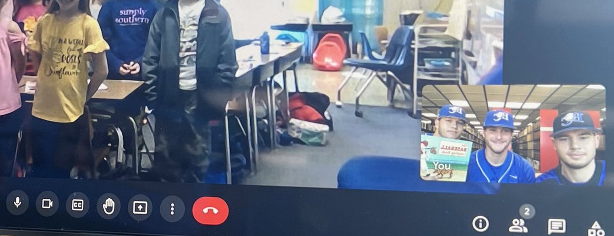 Sometimes we don’t execute on the field, which in the grand scheme is of little importance. But our guys always execute on the most important things, like today. Our guys read to 11 classes K-5th today. Both elementary students and our guys had a blast!!! #ReadAcrossAmericaDay