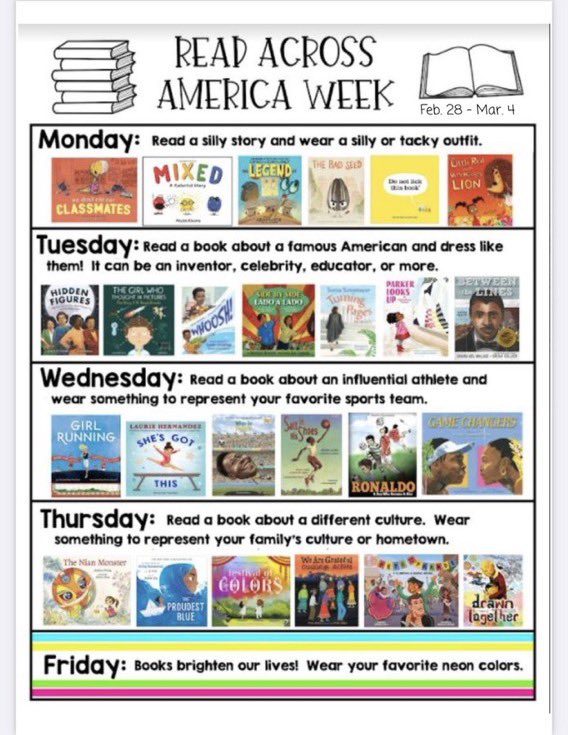 First year since 2010 that I won’t be in a California classroom reading to kids for #ReadAcrossAmericaDay