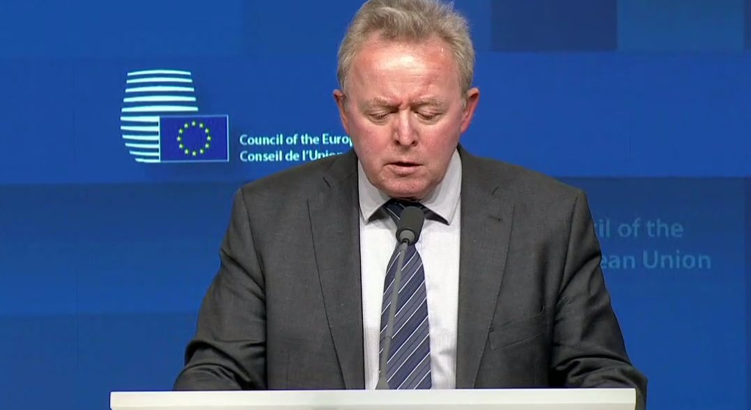 gerardofortuna's tweet photo. "If food security is in danger, then we need to have another look at the objectives of the Farm to Fork strategy and correct them," says EU agriculture commissioner @jwojc after a special meeting with EU ministers in the wake of the crisis in Ukraine https://t.co/Wyc0BLBmbN