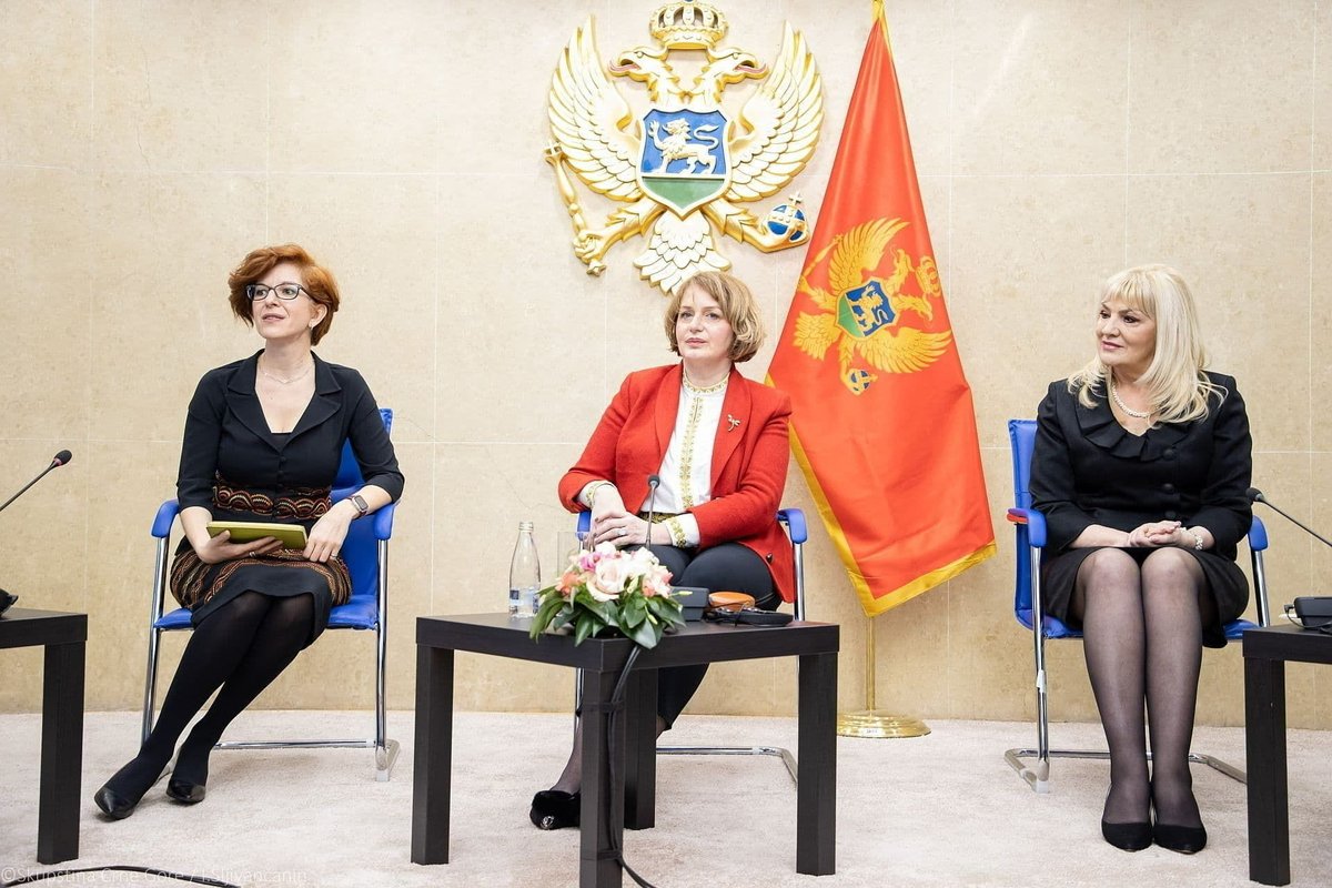 Deeply rooted biases often create invisible obstacles in implementing laws that deliver for #equality.Being aware allows us to be act on those that hold the society back.🙏 ⁦<a href="/KlubCg/">Ženski_klub Skupštine CG</a>⁩ for pursuing dialogue about #genderequality!
 ⁦<a href="/SkupstinaCG/">Skupština Crne Gore</a>⁩ ⁦<a href="/UKinMontenegro/">UK in Montenegro</a>⁩