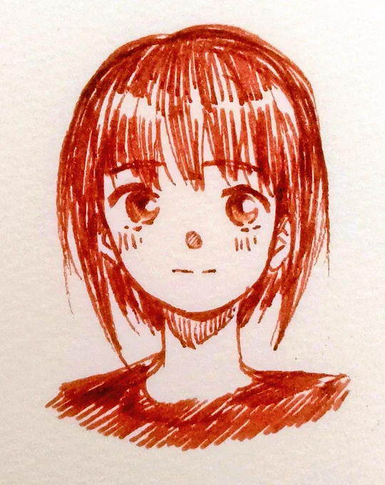 ロングorショート#絵描きさんと繫がりたい 