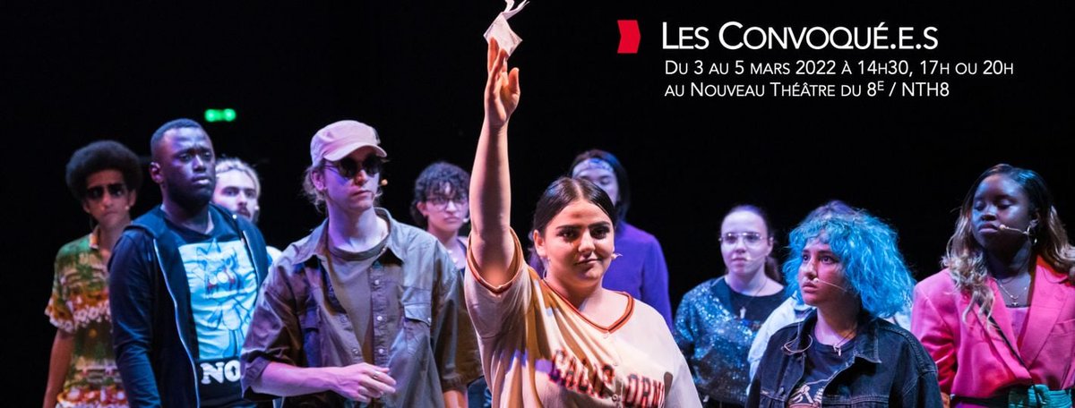 🗣️🎭 "Les Convoqué·es" Je vais voir ça samedi - tu viens ?  <a href="/NTH8_theatre/">NTH8</a> #Lyon 

Texte de Sylvain Bolle-Reddat. Chansons Reno Bistan. Mise en scène Slimane Bounia. Compagnie Théâtre du Grabuge.

Info résa nth8.com/Les-spectacles…