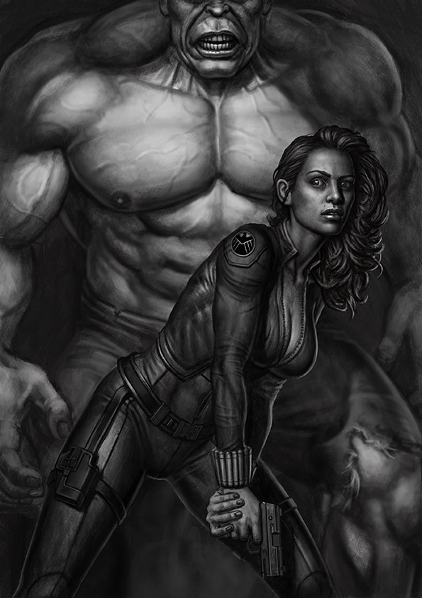 "Hulk wants the redhead now!"