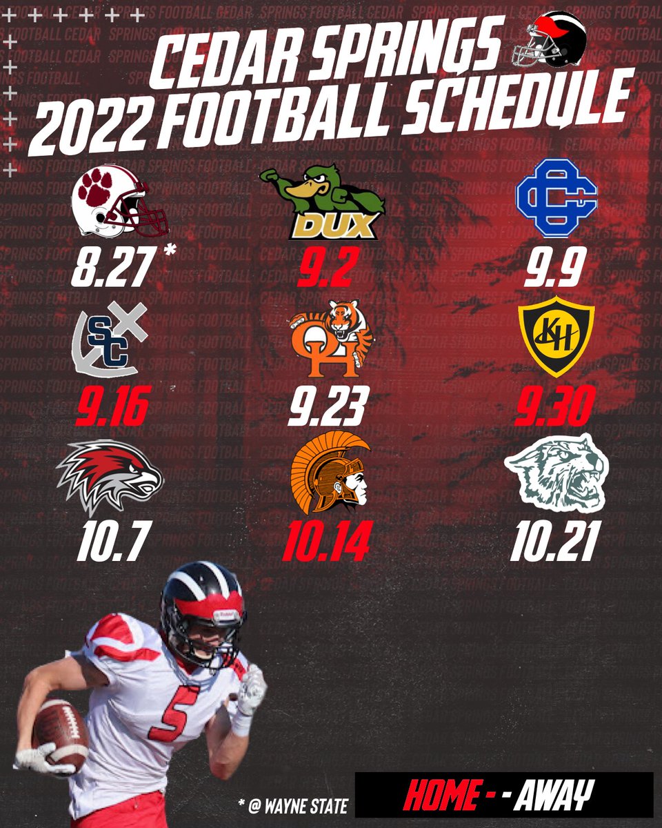 gus_kapolka's tweet image. Full 2022 Schedule:
#startfast