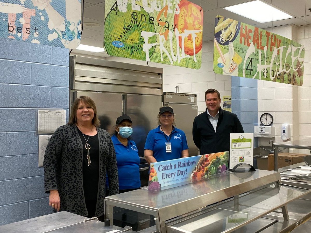 What a great visit to <a href="/GermantownES/">GermantownElementary</a> Building relationships with <a href="/GoldStarFoods/">Gold Star Foods</a> to best serve the students <a href="/AACountySchools/">AACPS</a> Cultivating communities of wellness through school meals!