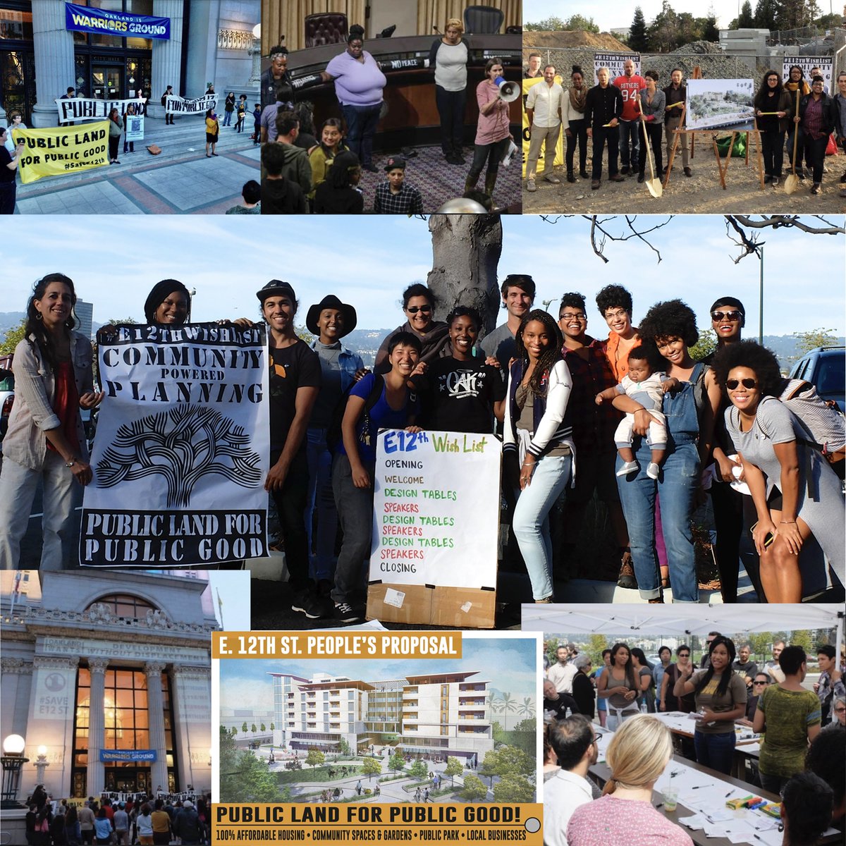 PeoplesProposal's tweet photo. This what seven year of visionary community organizing looks like. #SaveE12th #publiclandforpublicgood #WhenWeFightWeWin https://t.co/IQpDGkiUy4