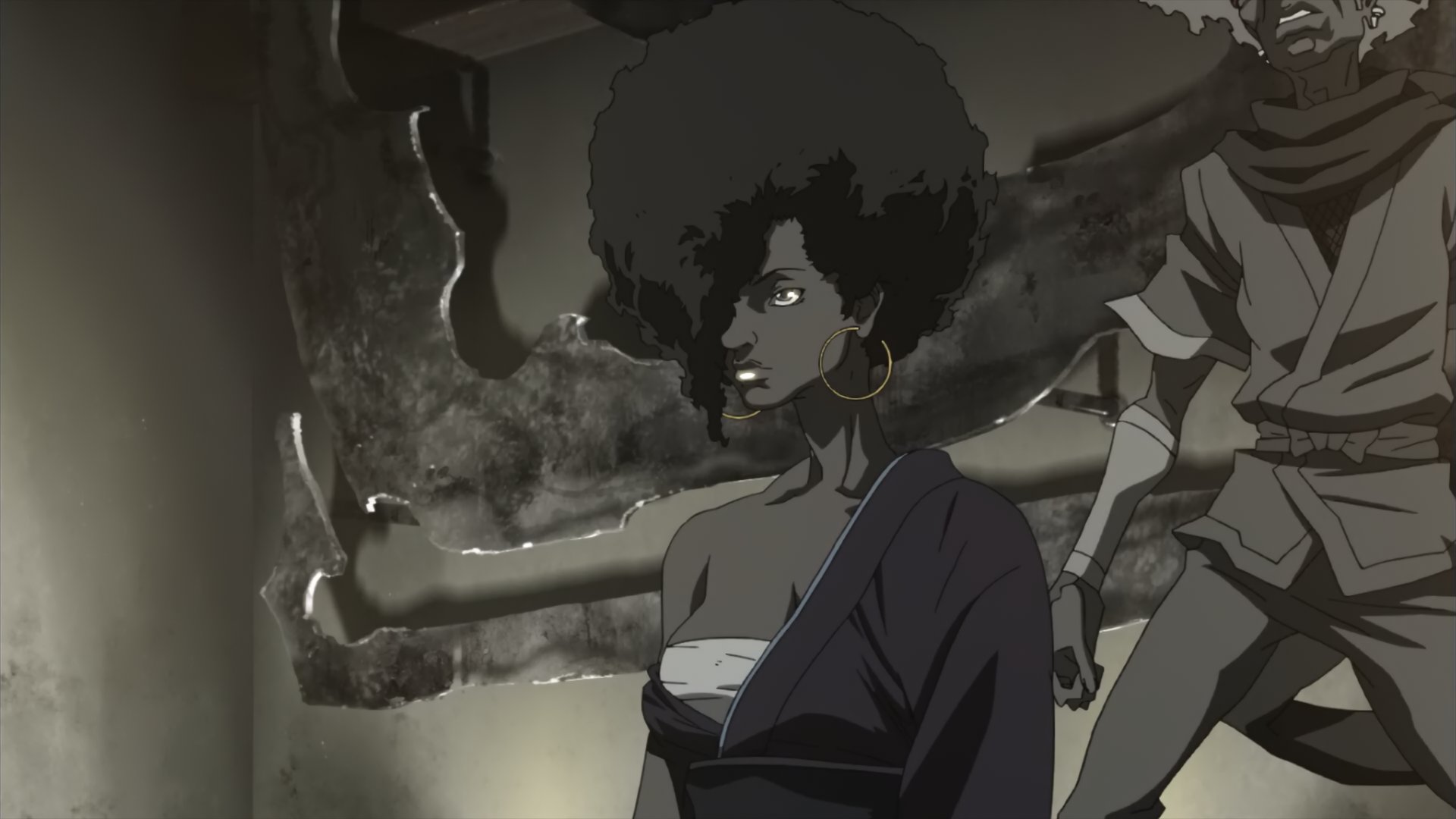 Reference Emporium on X: Screenshots of Ogin from Afro Samurai:  Resurrection. Album   / X