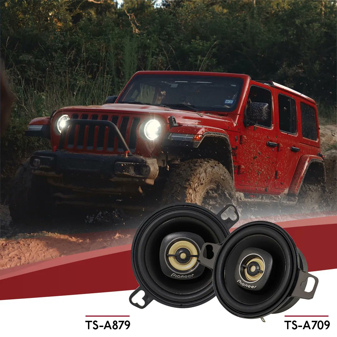 PioneerUSA's tweet photo. We are proud to announce two new additions to the A-series speakers the TS-A709 &amp; TS-879. Both speakers are an excellent and easy DIY upgrade for many popular SUVs on the market. Head over to  https://t.co/KGVkJOruSS to learn more. https://t.co/2Z8XJizVg9