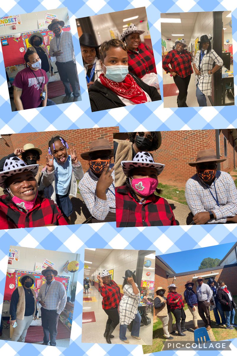 Meme1908's tweet photo. 2nd Grade celebrating Read Across America Week in western attire! @CCPSNews @BCHaynie @NTubner @DrNDunson https://t.co/23rQU2rgQY
