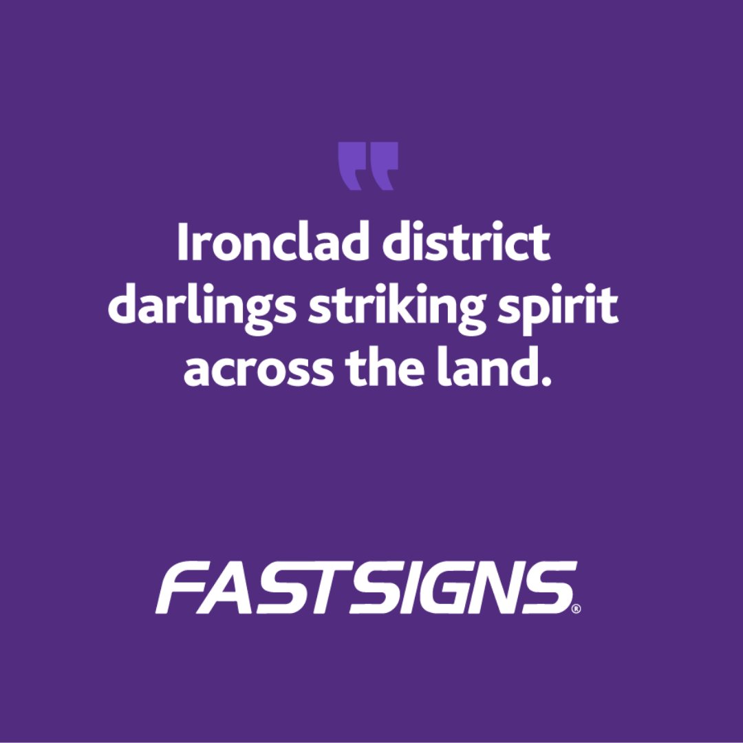 🥇GO TEAM! Motivate your fans and deliver comprehensive visual solutions that help get your message out. #MakeYourStatement #FASTSIGNS #FASTSIGNSDidIt