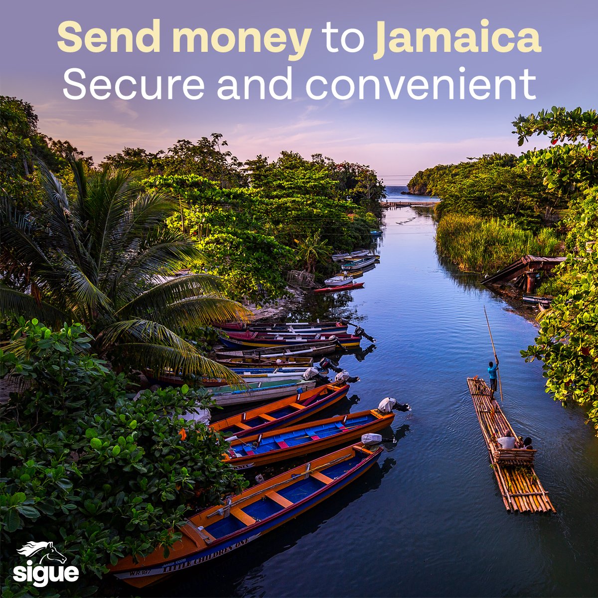 SigueCorp's tweet image. Staying connected with your loved ones in Jamaica can be easy! Send them money via the #SigueApp, send money online or visit one of our many Sigue locations. 💰😀🙌

#sendmoneyhome #jamaica #remittanceservices
