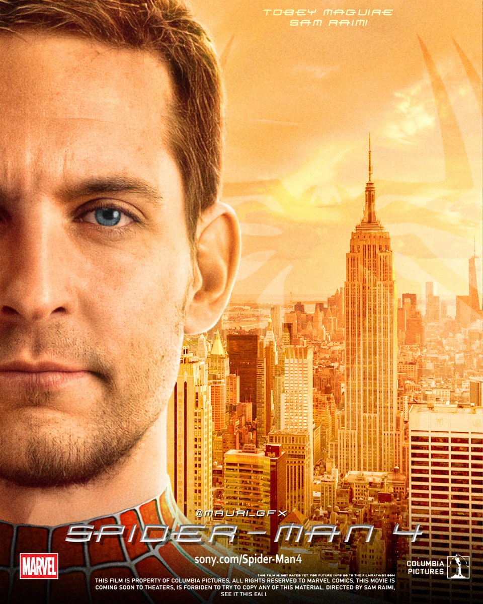 Mauri_GFX's tweet photo. 🕷️🔥LEGACY 🔥🕷️
#MakeRaimiSpiderMan4 
#TobeyMaguire #spiderman #SpiderManNoWayHome #KirstenDunst #SamRaimi #spiderman4 #SpiderVerse #DoctorStrange #MarvelStudios #sonypictures https://t.co/0P1jYJ2ujQ