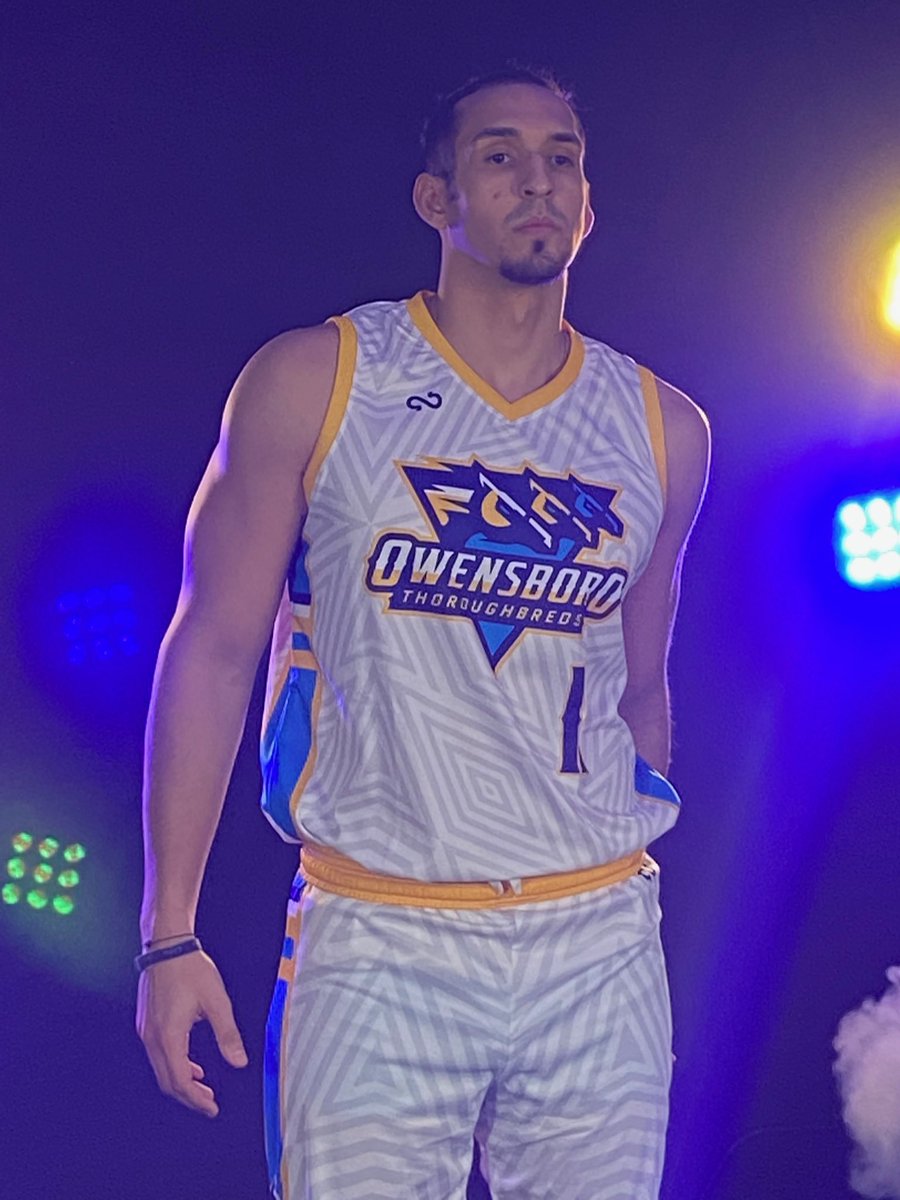 BergMensBBall's tweet photo. Congratulations to ‘21 Heidelberg Basketball alum, @Alex_Arellano32, on beginning his professional career with the Owensboro Thoroughbreds (@OwensboroTB) of The Basketball League! 

Good luck this season Alex &amp; team! https://t.co/1EFFU7T3wL