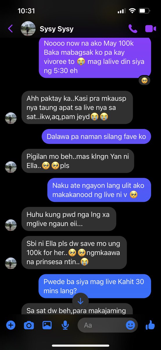 ninangjae's tweet photo. • Eto yung screenshots na pinipigilan mo ako magbagsak kay V kasi sabi mo mas need ni Ella kasi may “quota” sila. Pero paano yun? Dalawa silang fave ko that time. https://t.co/t8oONbYObv