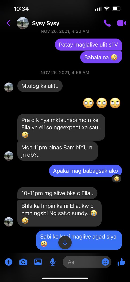 ninangjae's tweet photo. • Eto yung screenshots na pinipigilan mo ako magbagsak kay V kasi sabi mo mas need ni Ella kasi may “quota” sila. Pero paano yun? Dalawa silang fave ko that time. https://t.co/t8oONbYObv
