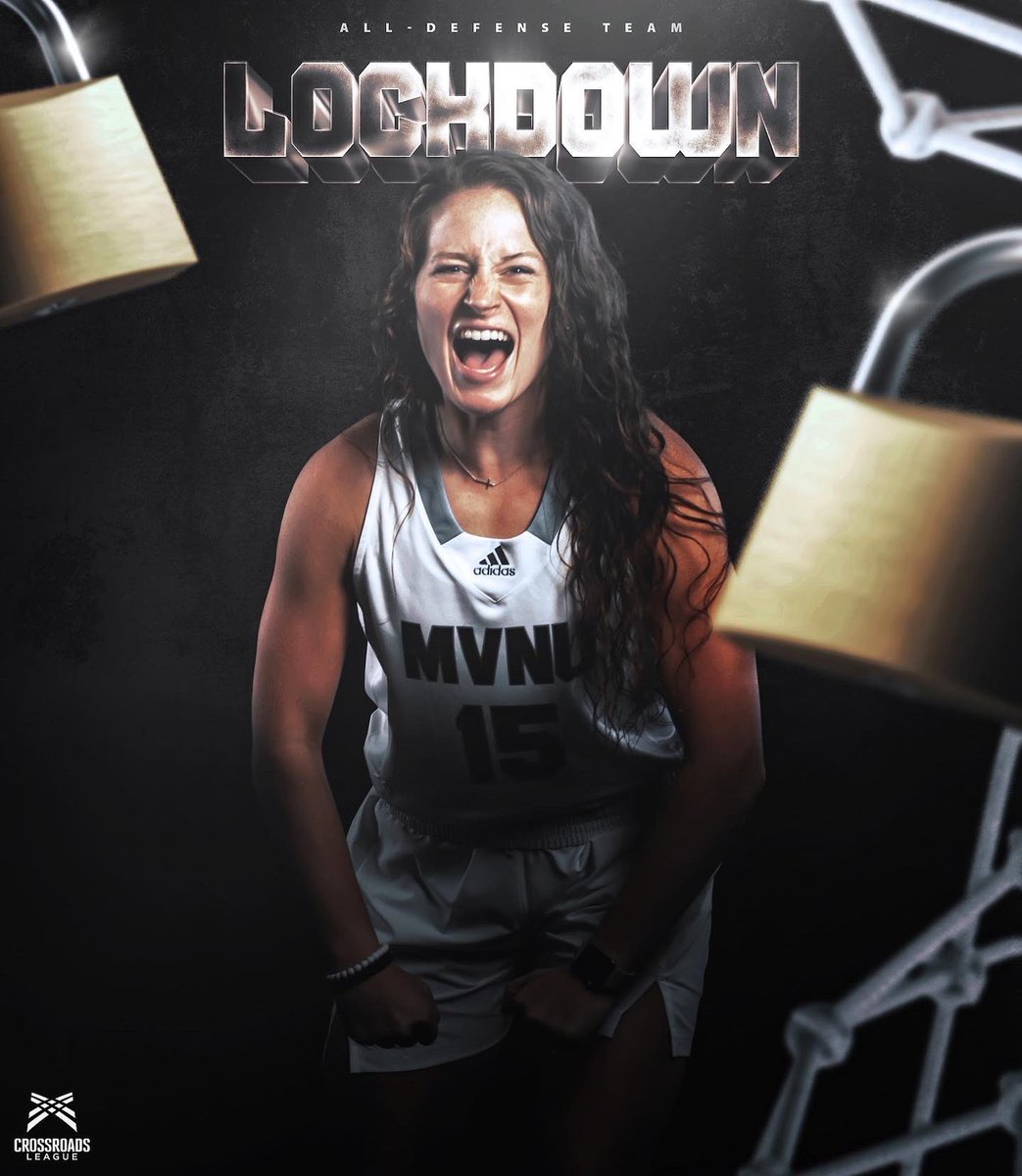 Coe was also named to the All-Defense team! Coe played great on-ball D for <a href="/mvnuWBB/">MVNU Women's Basketball</a> as she locked up her opposition 🔒