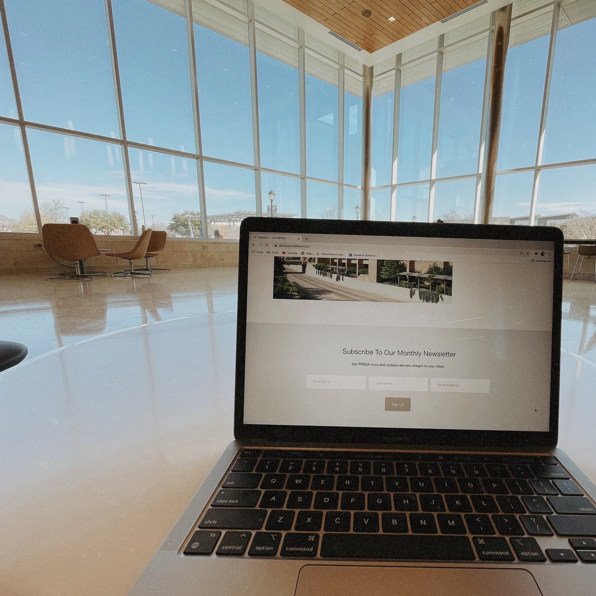 Be the first to know about UTA PRSSA events, receive exclusive opportunities, and more when you sign up for our monthly newsletter 🗓️

Go to our website to sign up! prssauta.com/contact  💻