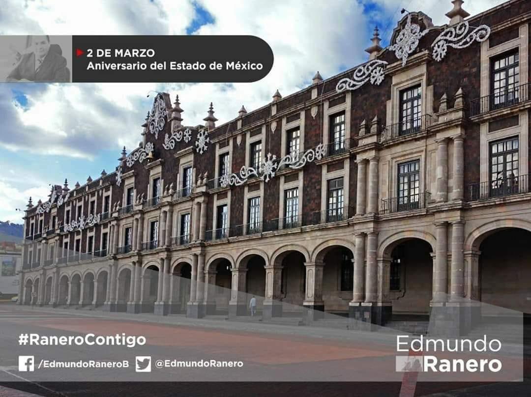 Hoy conmemoramos 198 años de la creación del Estado de México, ¡Muchas Felicidades! a las y los mexiquenses que estamos orgullosos de la tierra en donde vivimos. #RaneroContigo