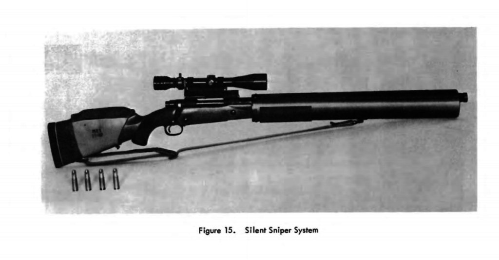 BrownellsInc's tweet photo. A pretty interesting piece of #history! "The Silent #Sniper Rifle had strict requirements. It had to be so quiet that enemy forces couldn’t hear it beyond 100 yards. That required a massive integral suppressor that the Army bolted to a #Winchester #Model70 #rifle."
#brownells https://t.co/1uJD4ZSOpa