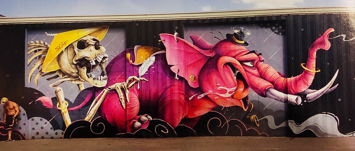 Bonne soirée.. #StreetArt #graffiti by Abys.