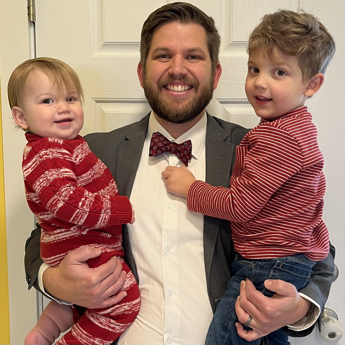 Spending the day advocating for my two favorite hemophiliacs (and the rest of the <a href="/IdahoHemophilia/">NHF Idaho</a> community)! Thank you to <a href="/SenatorRisch/">Jim Risch</a> <a href="/RepRussFulcher/">Rep. Russ Fulcher</a> <a href="/MikeCrapo/">Senator Mike Crapo</a> <a href="/CongMikeSimpson/">Congressman Mike Simpson</a> for taking time today to meet with us! #nhfidaho #NHFWD @NHF_Hemophilia