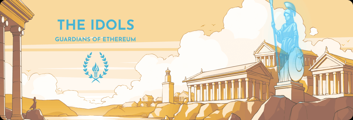 Keep your👀's on the upcoming <a href="/TheIdolsNFT/">The Idols - Guardians of Ethereum (👼, 🛡️)</a> launch..

I appreciate innovative tokenomic structures and they have built an impressive reward flywheel that combines NFT Utility x Defi. 

What makes them different?
Why is holding NFTs is profitable?
Why I became an advisor... 🧵