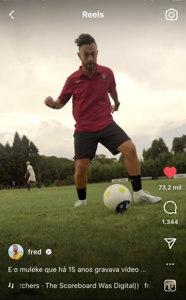 o Fred agora é patrocinado pela nike, algum dia o Fred foi triste? 

maluco simplesmente tomou a felicidade do mundo inteiro pra ele.